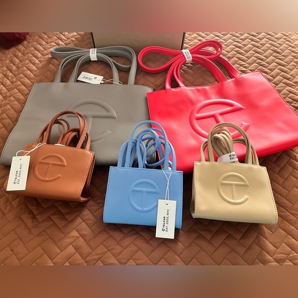 NWT Authentic Telfar Small Cerulean - Picture 4 of 6